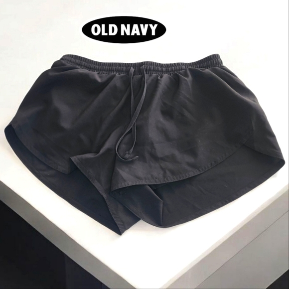 Old Navy Pants - OLD NAVY Black Active Shorts - XSmall